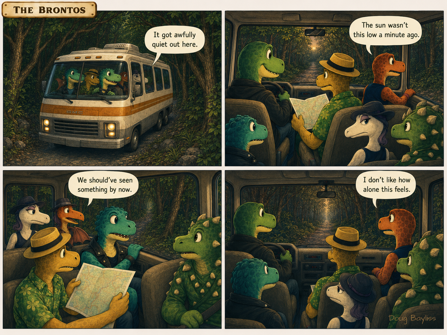 Something Feels Wrong comic strip