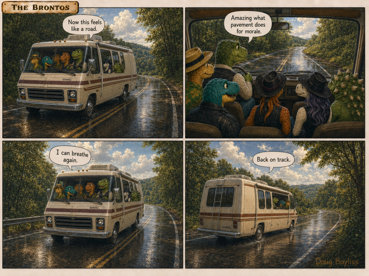 comic #25 on the road again