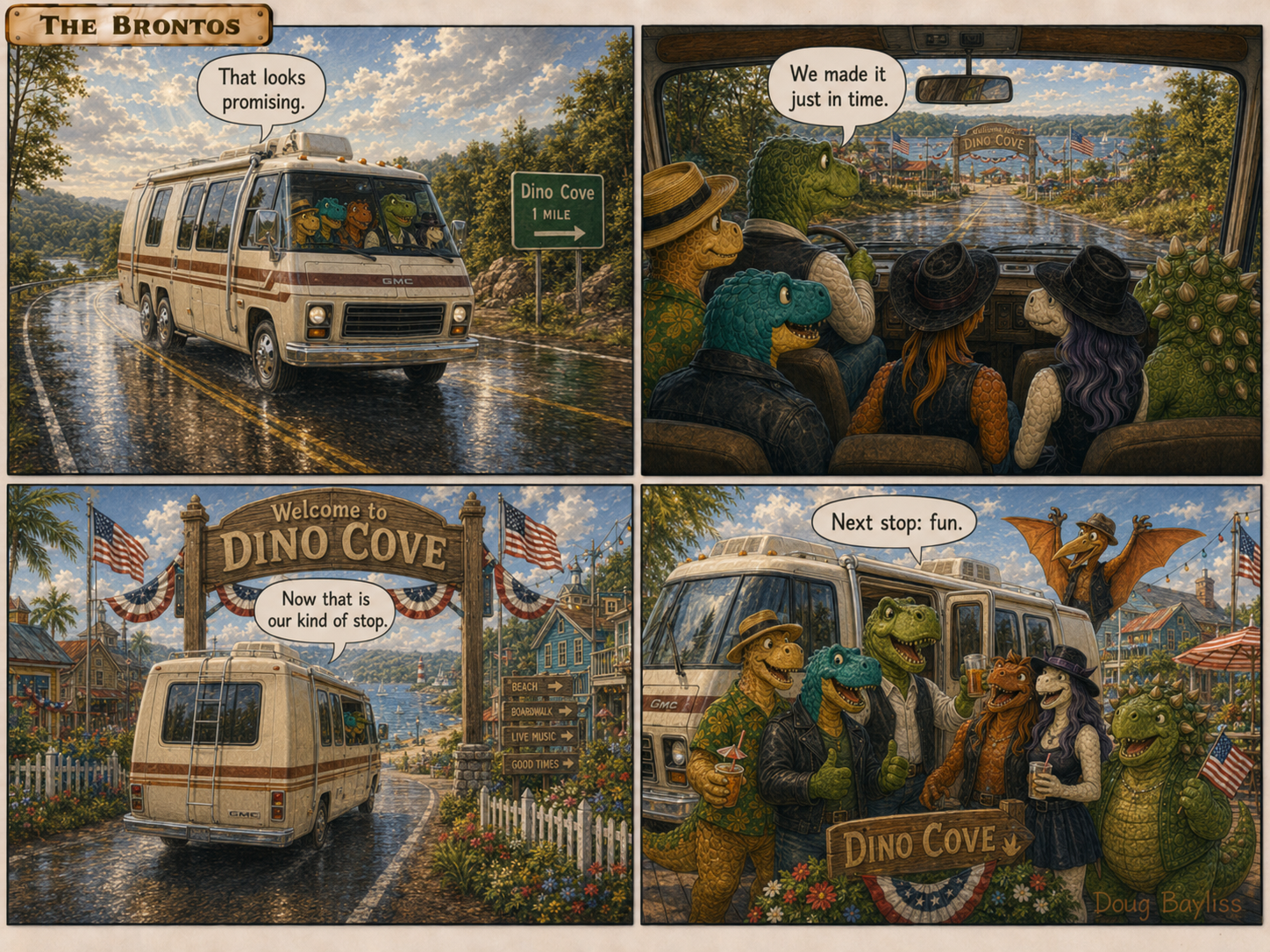 comic #26 Destination dino cove