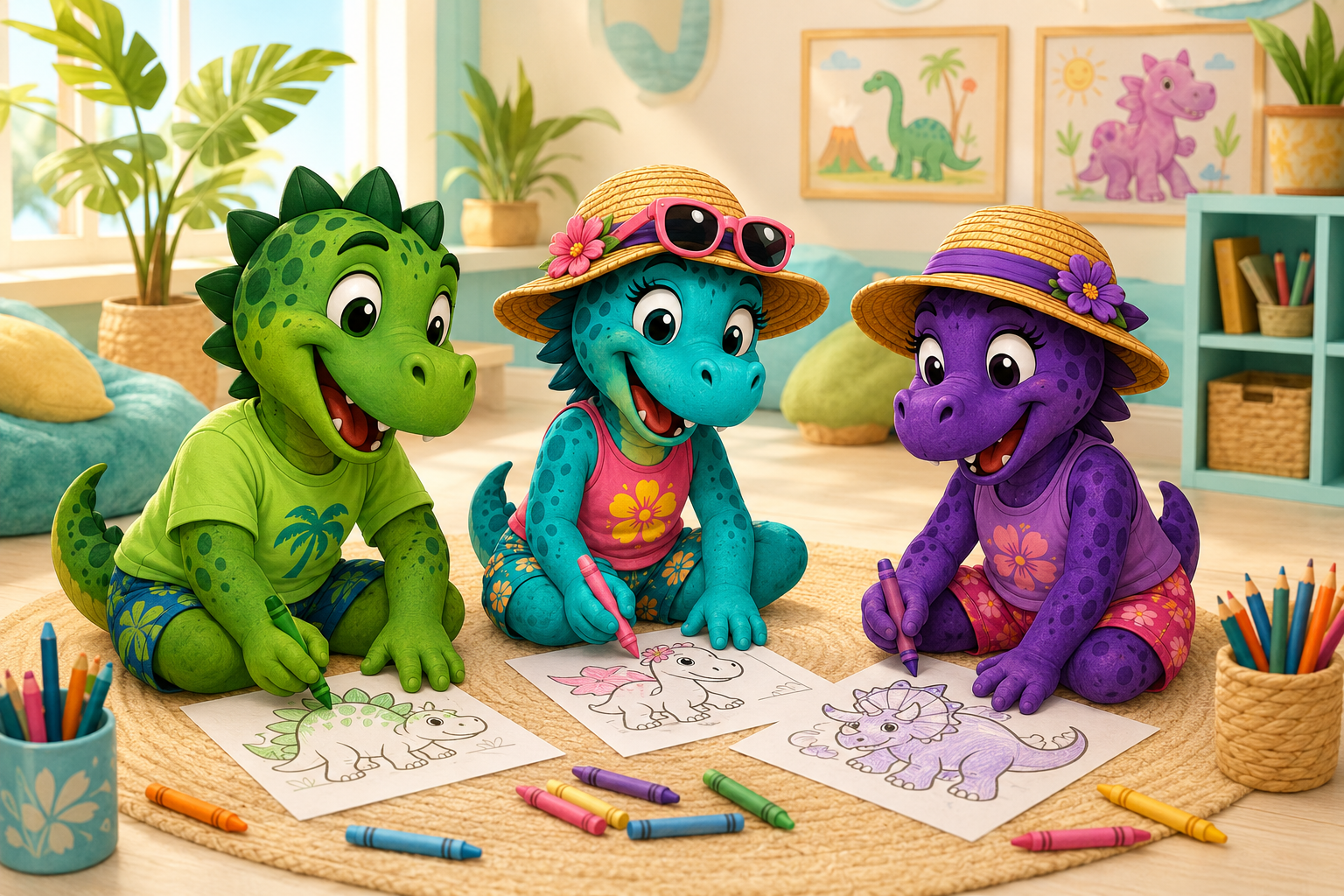dinosaur activity sheets